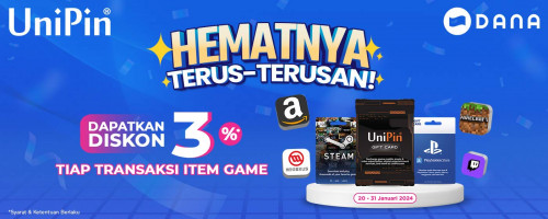 Hematnya Terus-Terusan! Dapetin Diskon Langsung Setiap Top Up Game Favorit di DANA Games!